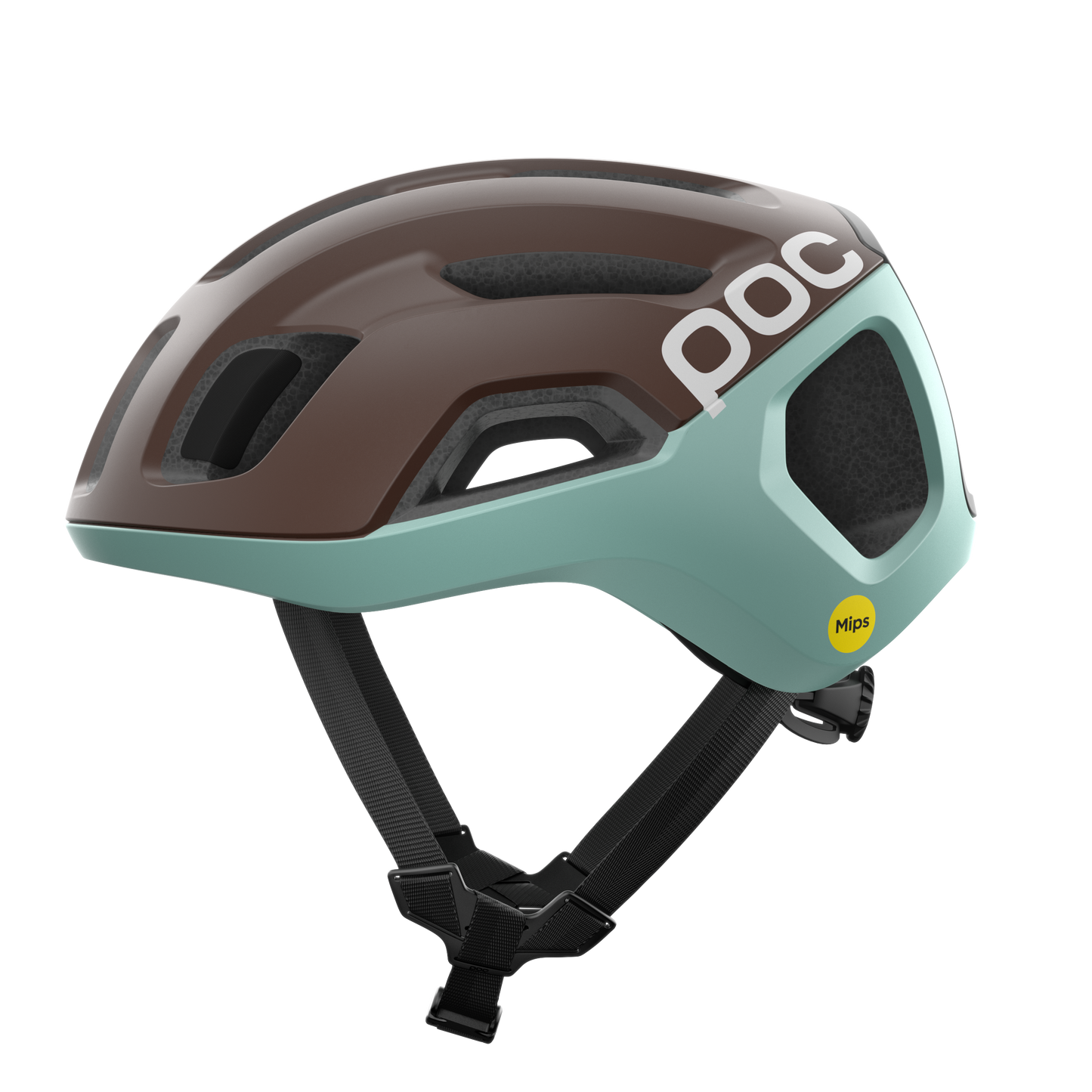 POC VENTRAL AIR MIPS Silniční přilba Brown/Matt Blue