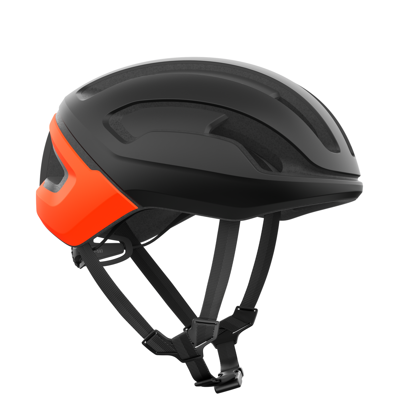 POC OMNE AIR MIPS Silniční přilba Black Matt/Orange Fluo