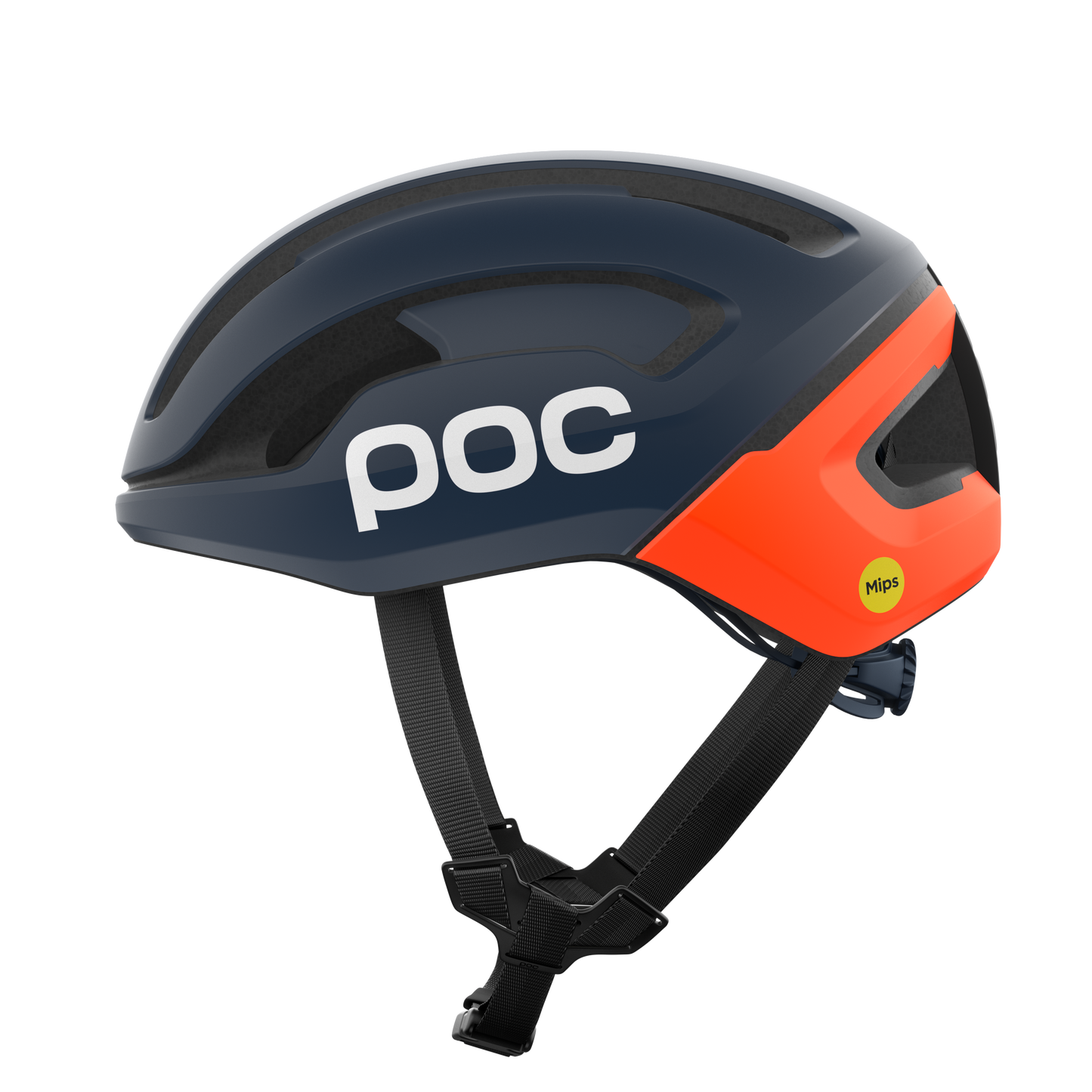Silniční přilba POC OMNE AIR MIPS Navy/Orange Matt