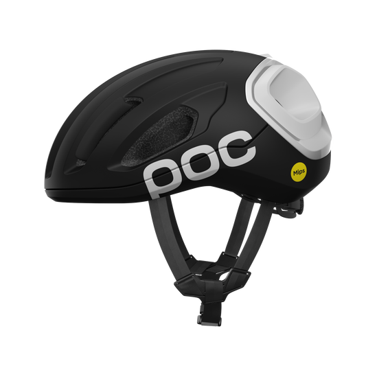 Silniční přilba POC AMIDAL MIPS Black Matt/White