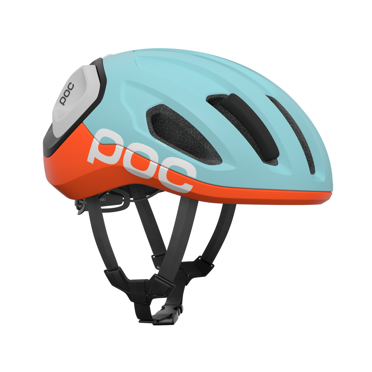 POC AMIDAL MIPS Silniční přilba Blue/Orange Matt