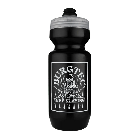 BURGTEC GUZZLE Keep Slaying Bottle Black