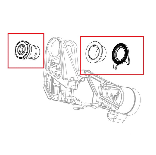 Kompletní sada šroubů zadního přehazovače SRAM X0 T-TYPE EAGLE AXS