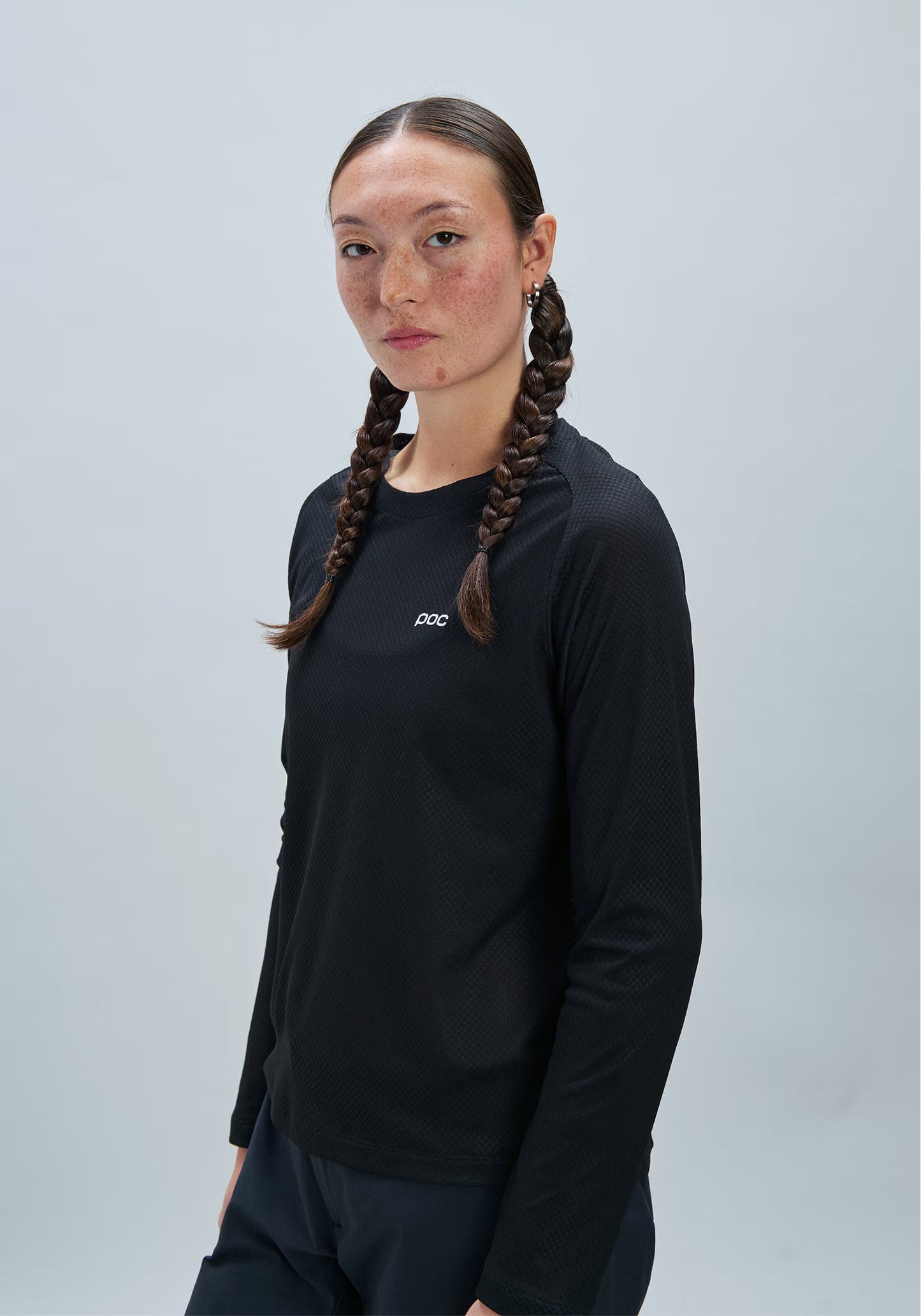 Dámský dres s dlouhým rukávem POC MOTION AIR Black