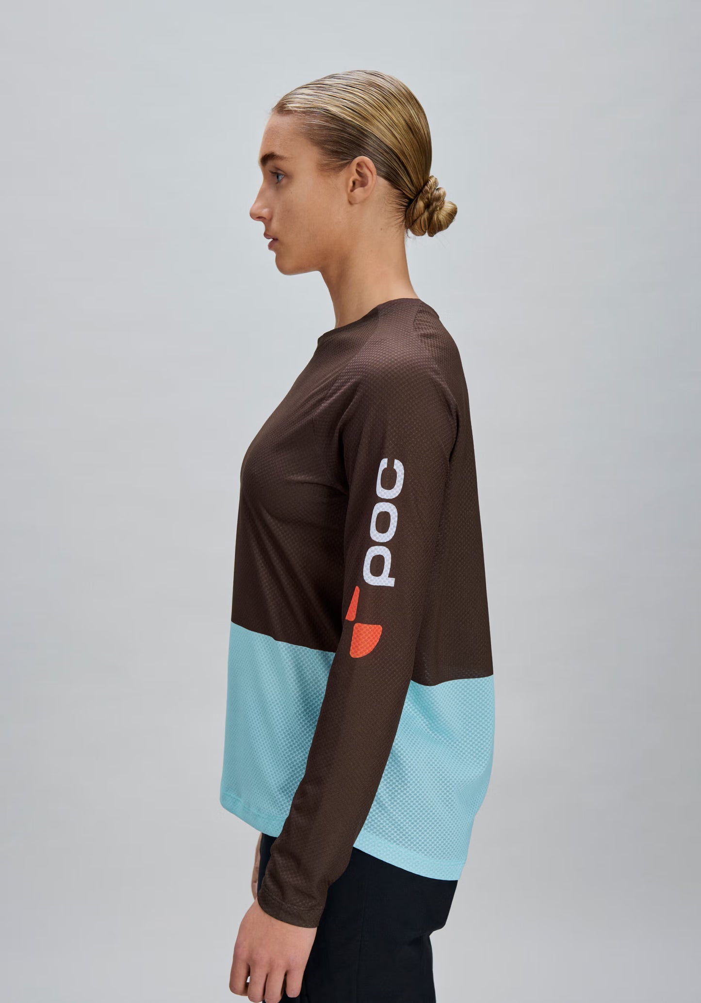 Dámský dres s dlouhým rukávem POC MOTION AIR Bronze/Blue