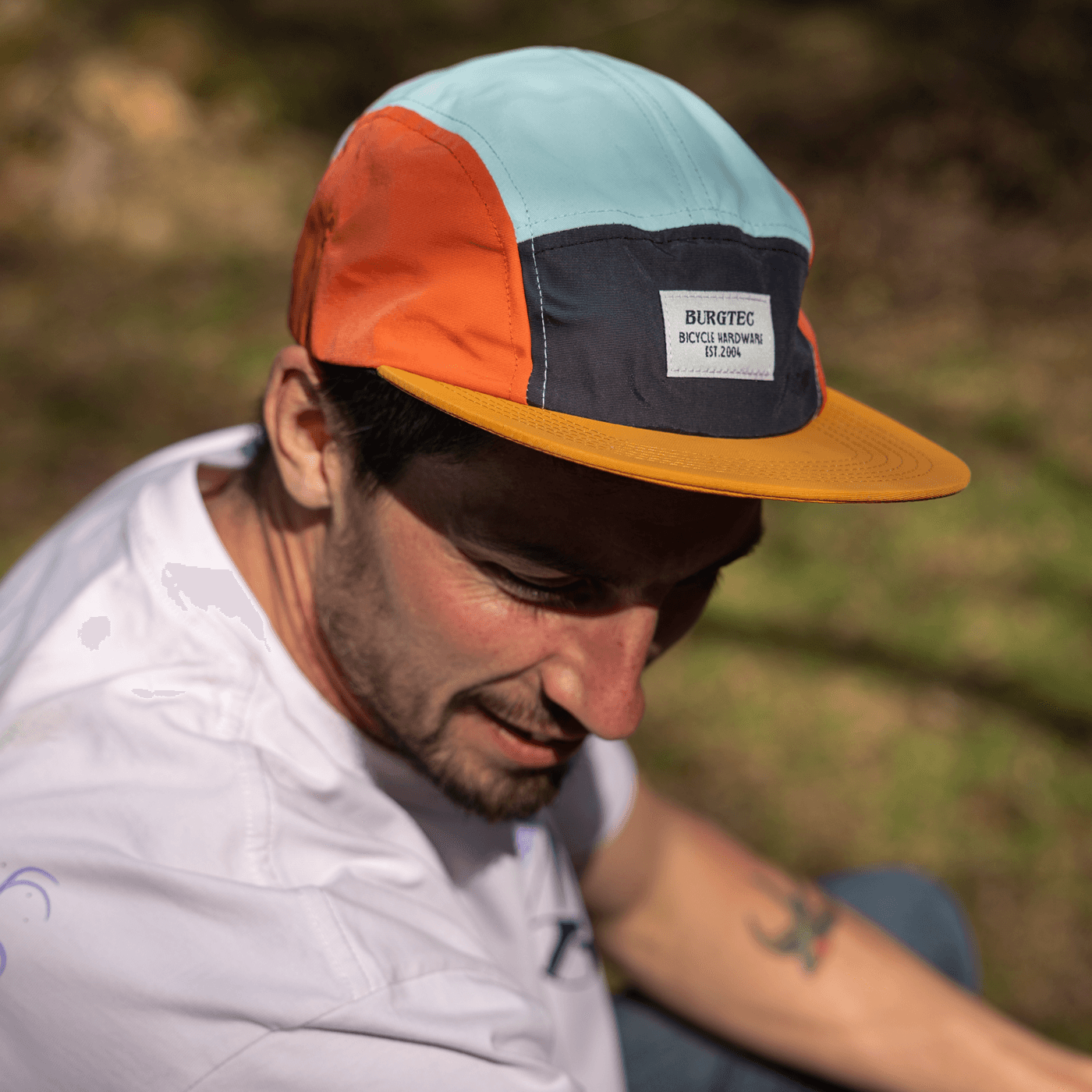 BURGTEC ARCADE FIVE PANEL Cap, Mustard