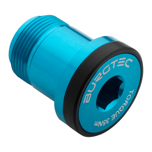 Šroub přehazovačky BURGTEC BOLT 2 pro SRAM T-Type GX / 90 / 70 / S1000 / FORCE-RIVAL XPLR E1 tyrkysová