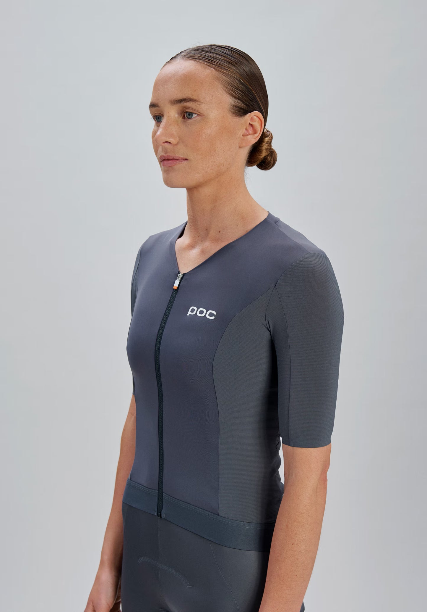 Dámský dres s krátkým rukávem POC RACEDAY Grey