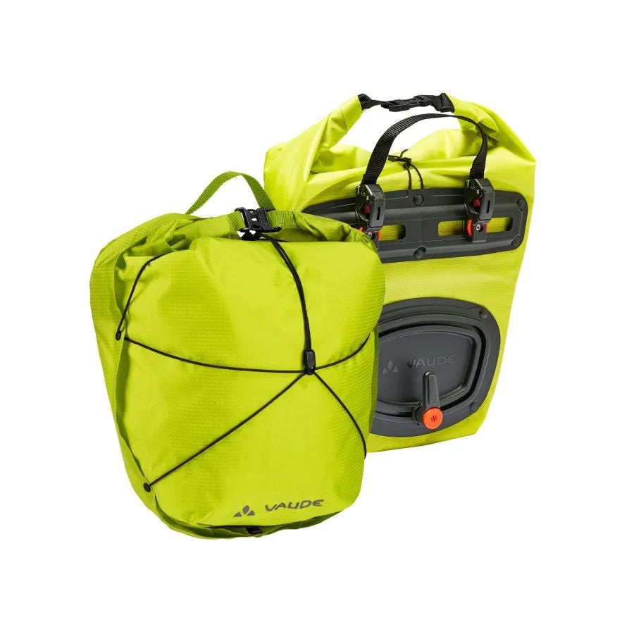 Pair of VAUDE AQUA FRONT LIGHT 22 L Yellow Luggage Bags