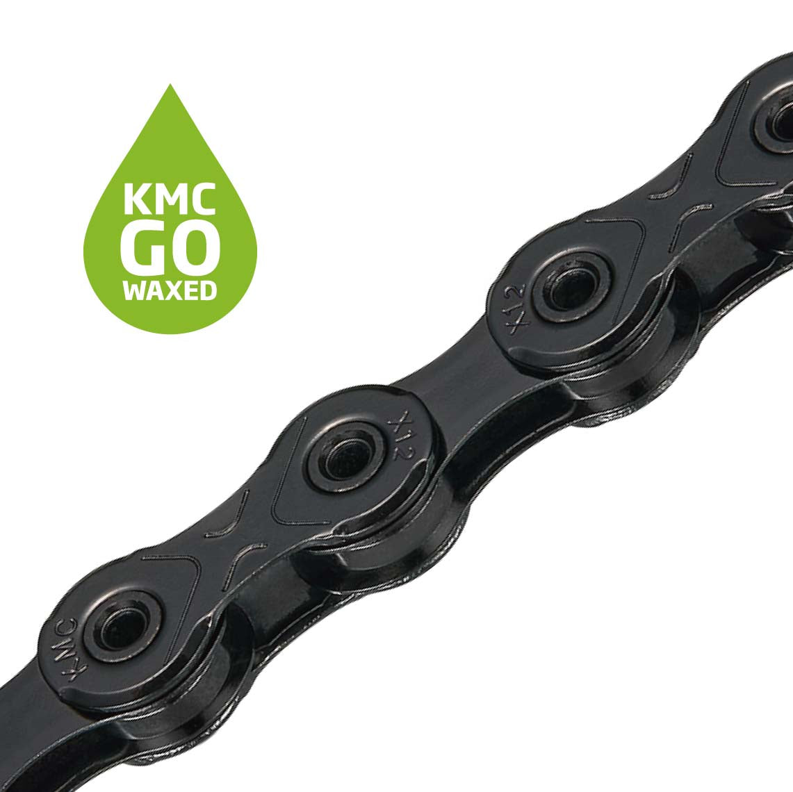 12V řetěz KMC DLC 12 Waxed Black
