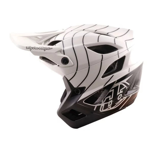MTB helma TROY LEE DESIGNS STAGE STUNT AIRWAVES PUMICE MIPS bílá/černá