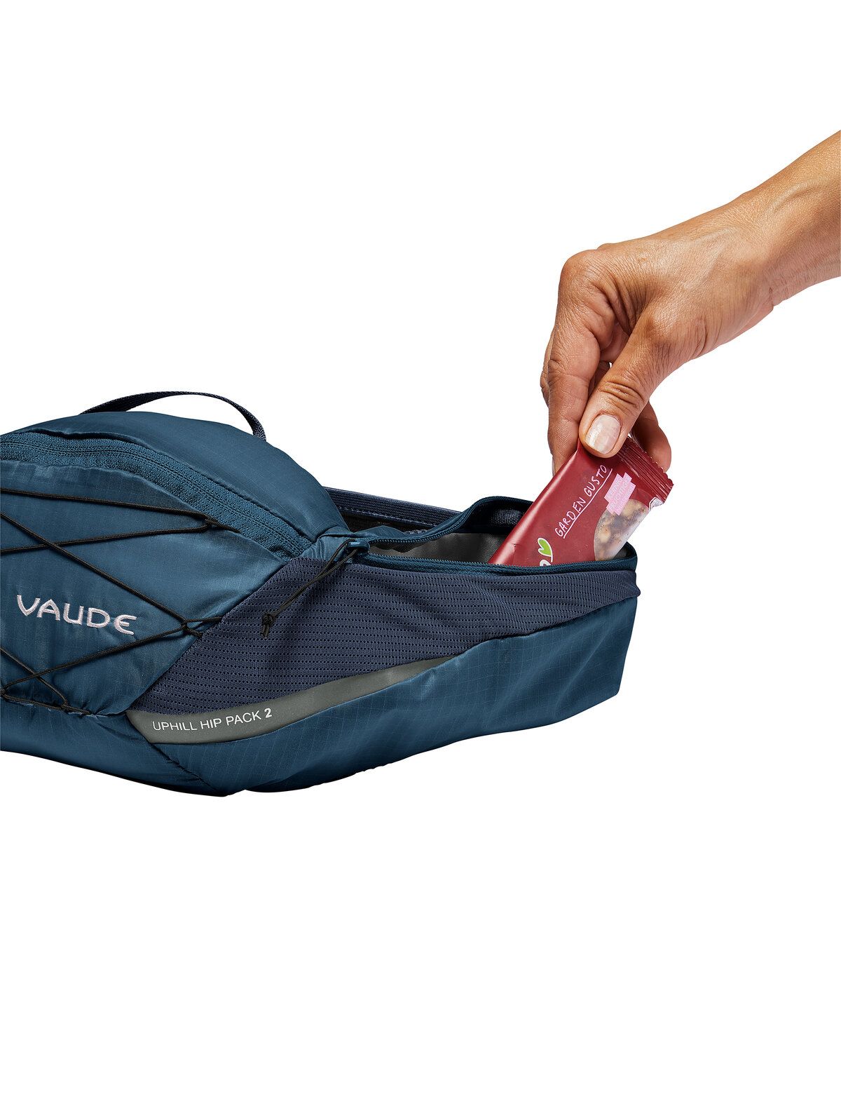 Sacoche Banane VAUDE UPHILL HIP PACK 2 L Bleu Baltic