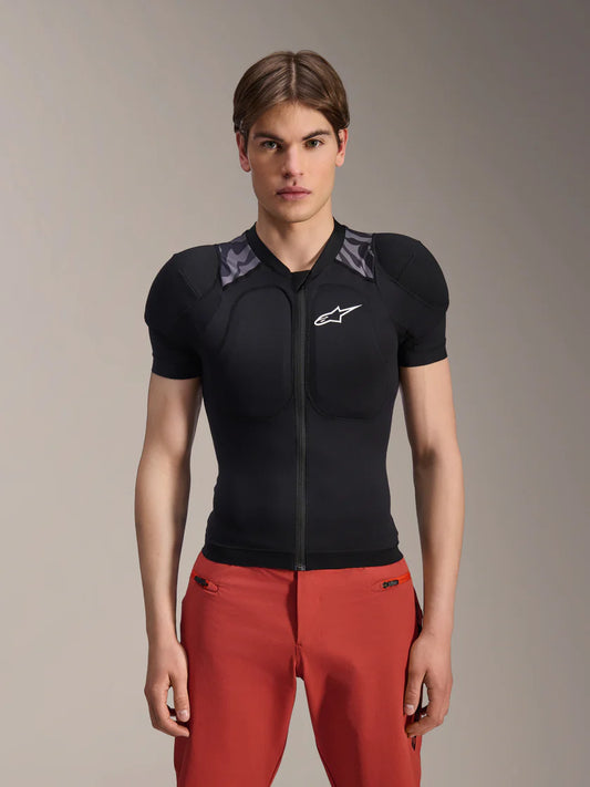 ALPINESTARS A-MOTION PLASMA Ochranná vesta s krátkým rukávem Black/Camo