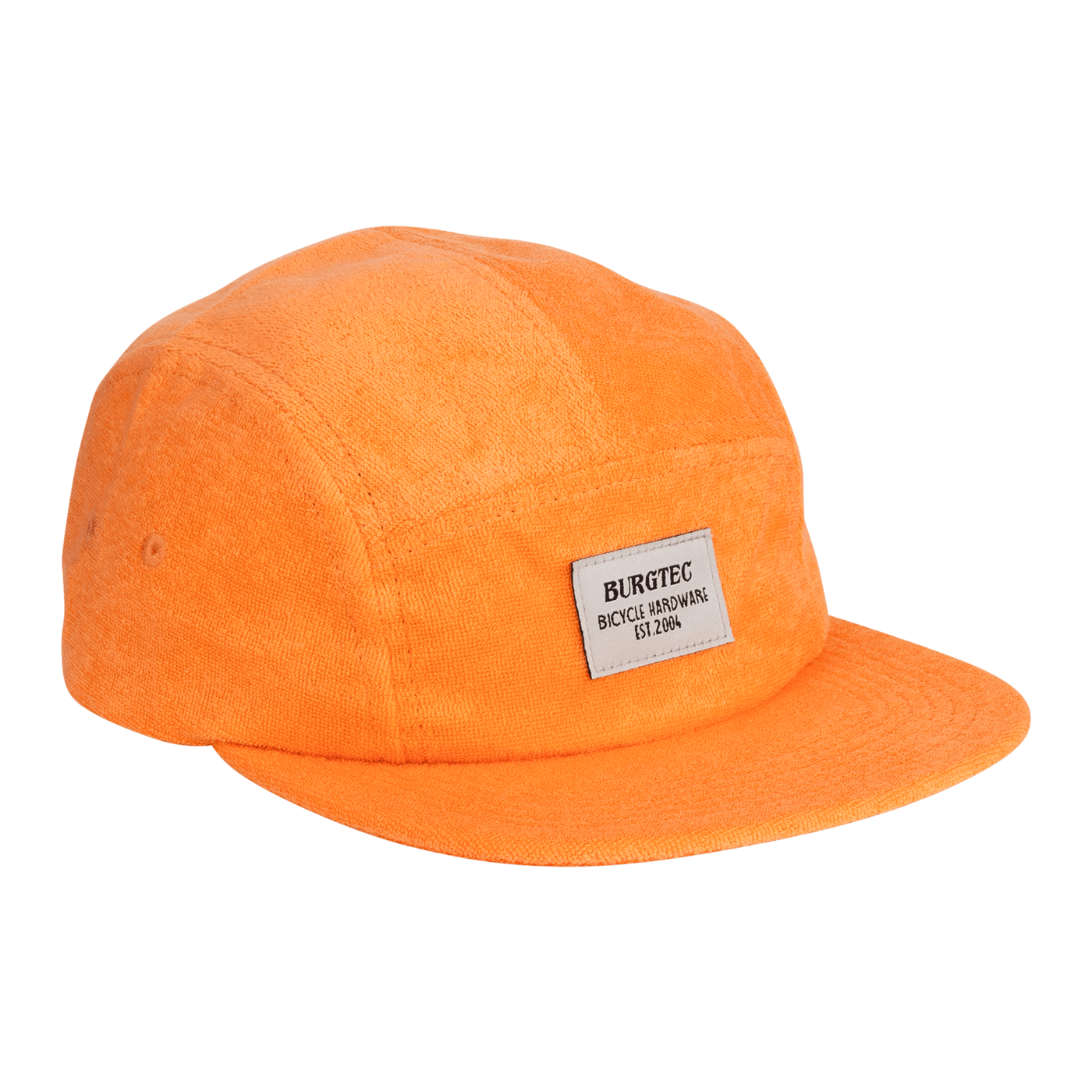 Kšiltovka BURGTEC ARCADE FIVE PANEL, oranžová