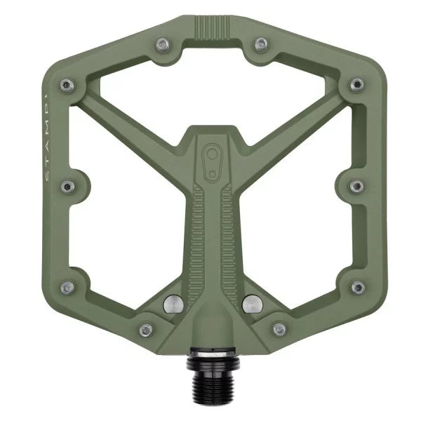 Ploché pedály CRANKBROTHERS STAMP 1 Gen2 Large Green