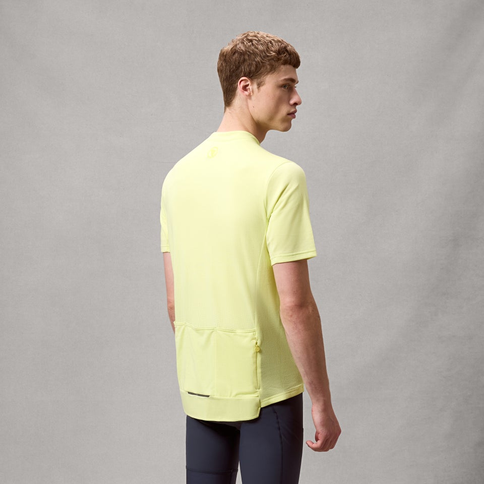 Dres ENDURA LOOP ZIPPED s krátkým rukávem z olejnatých semen