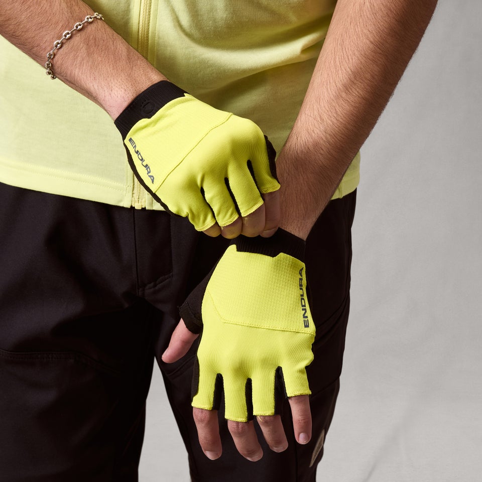 ENDURA LOOP MITT End Citrus Short Gloves