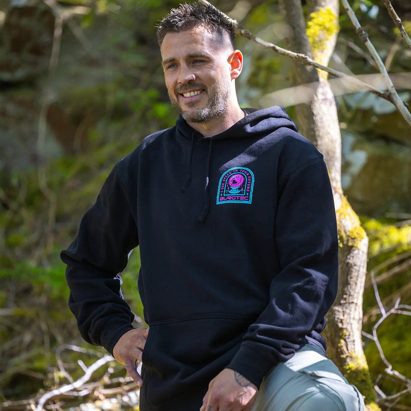 BURGTEC TARROT Black Hoodie
