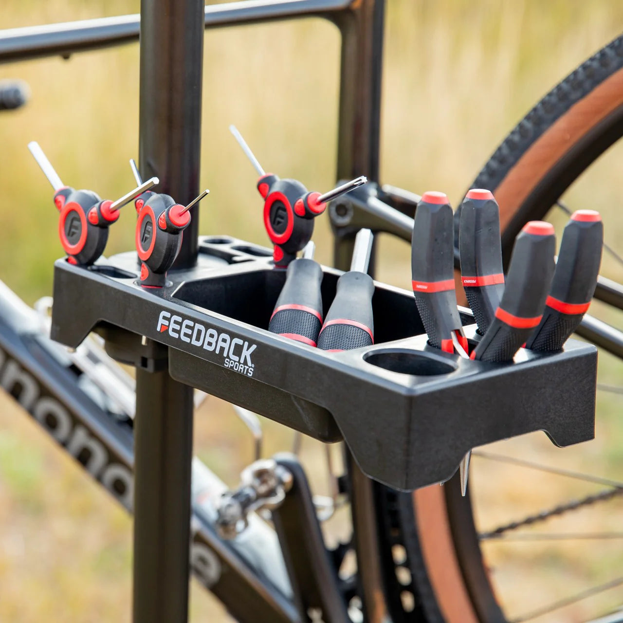 Compact Tool Tray for FEEDBACK SPORTS Workshop Stand