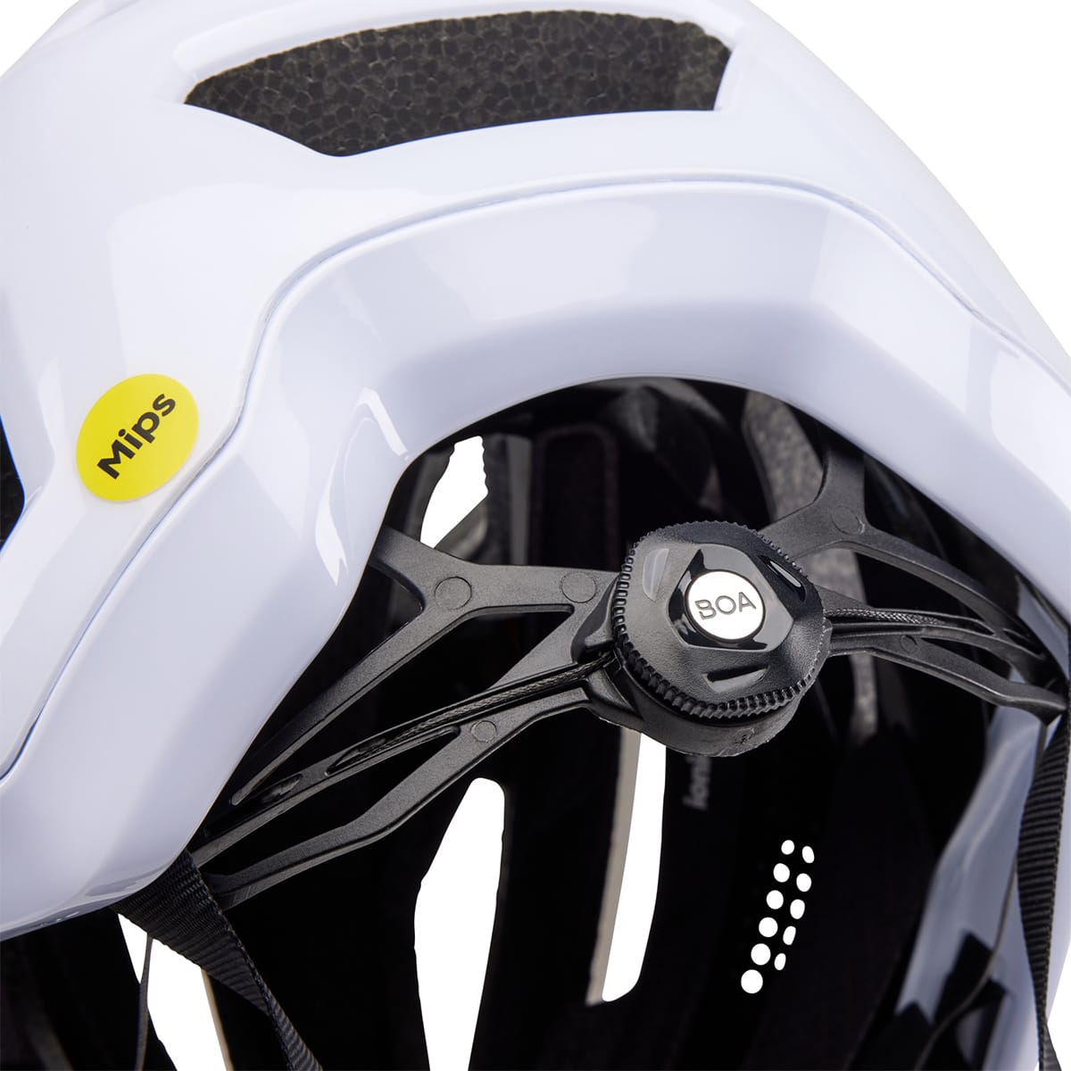 FOX CROSSFRAME PRO MIPS SOLIDS MTB/Gravel Helmet White