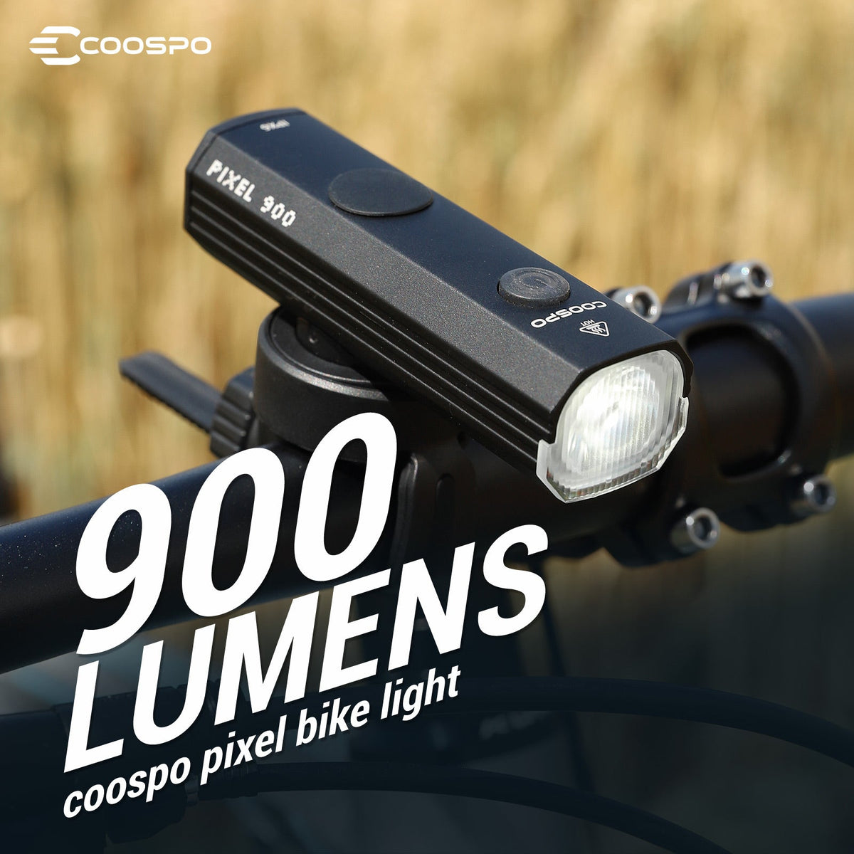 COOSPO Pixel 900 přední světlo