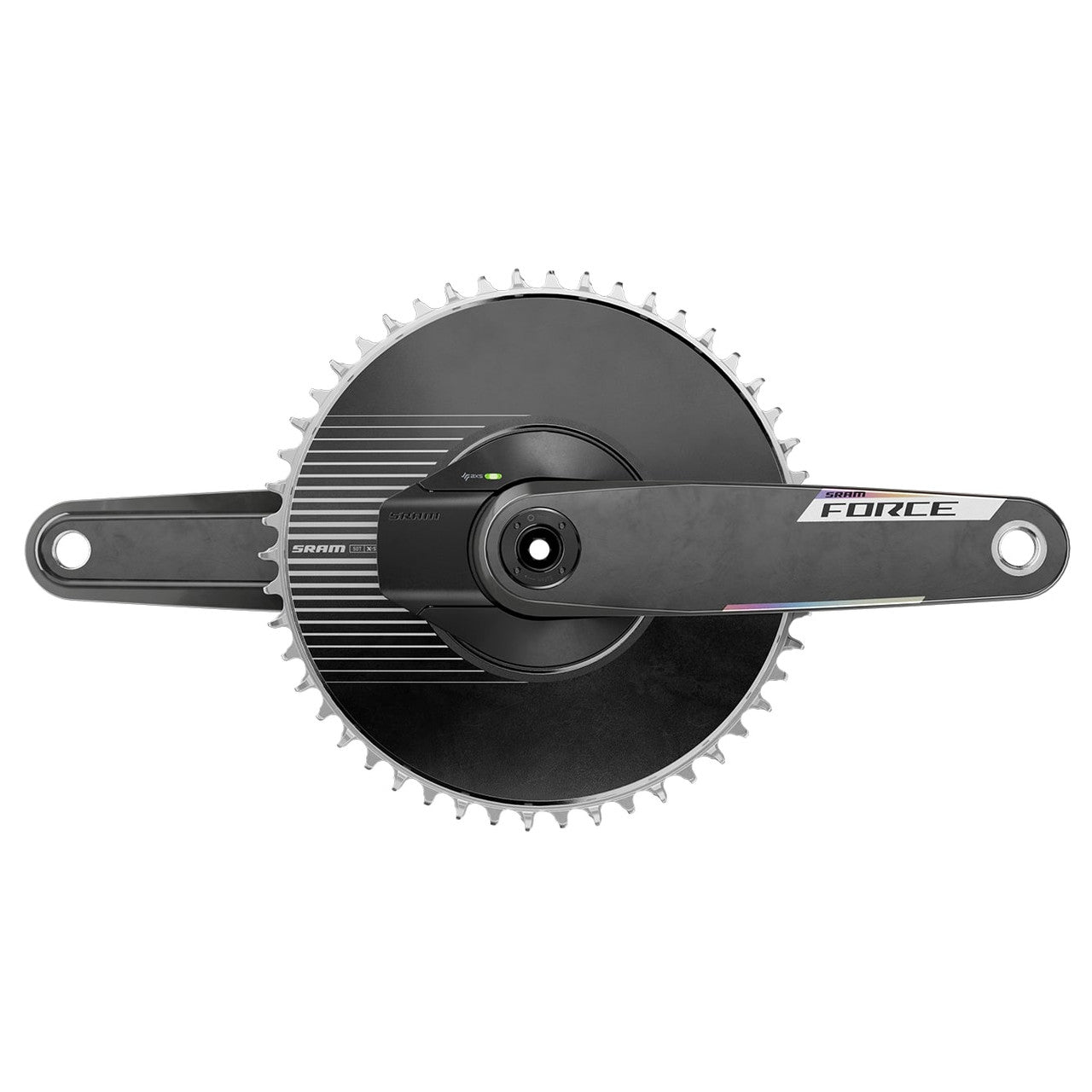Crankset Mono Power Meter 12 Speed SRAM FORCE 1 AXS E1 AERO 1X DUB DM