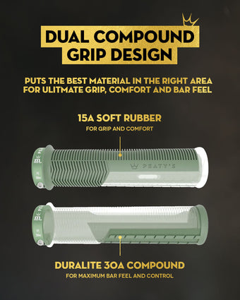 Grips PEATY'S MONARCH PRO MUSHROOM Supersoft Sage