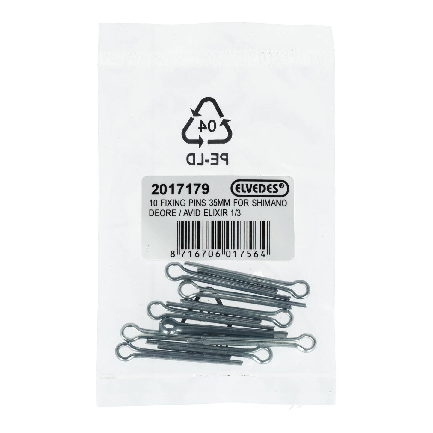 Sada 10 čepů ELVEDES pro Shimano Deore/Avid Elixir