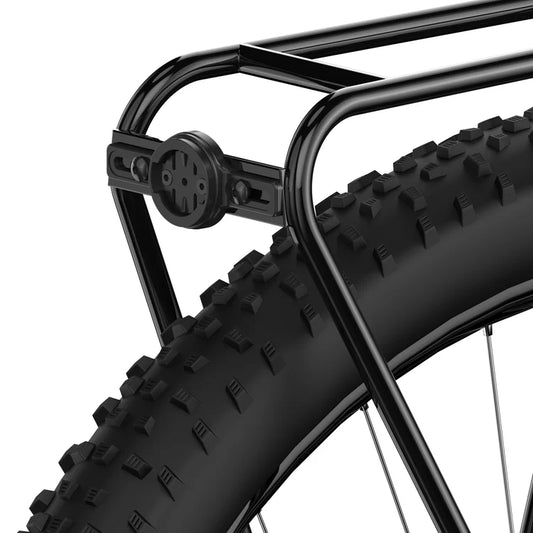Radar holder on rear rack KOM Cycling