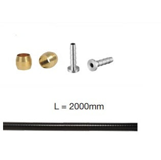 Kit Hydro Hoses 2m ELVEDES for SHIMANO SM-BH 90 + parts