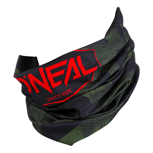 Šála O'NEAL COVERT černá/zelená