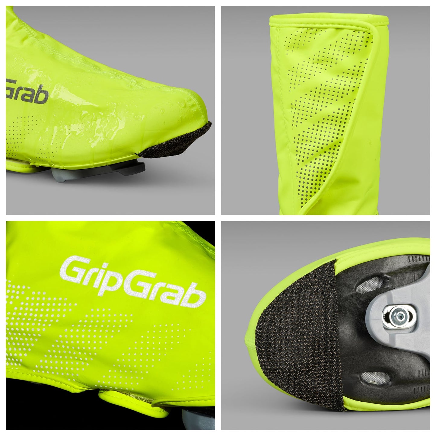 Obal na boty GRIPGRAB RIDE Hi-ViIS WATERPROOF žlutý