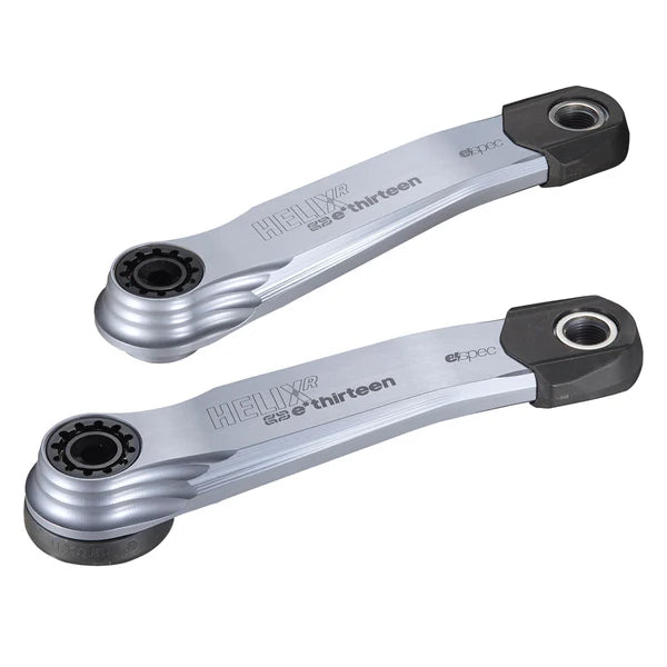 E.THIRTEEN E-SPEC HELIX RACE ALLOY kliky pro Fazua Ride 60 Silver