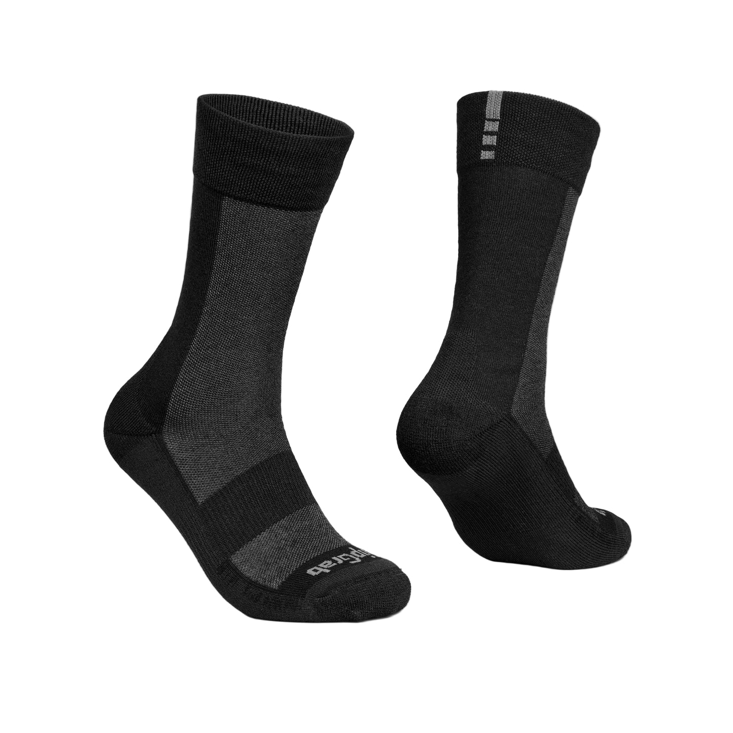 GRIPGRAB ALPINE MERINO HIGH Ponožky černé