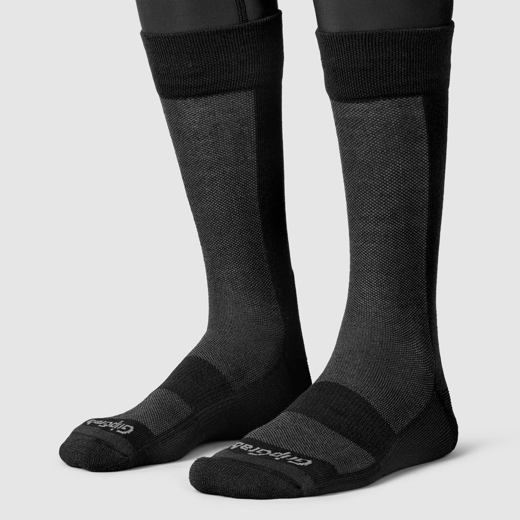 GRIPGRAB ALPINE MERINO HIGH Ponožky černé