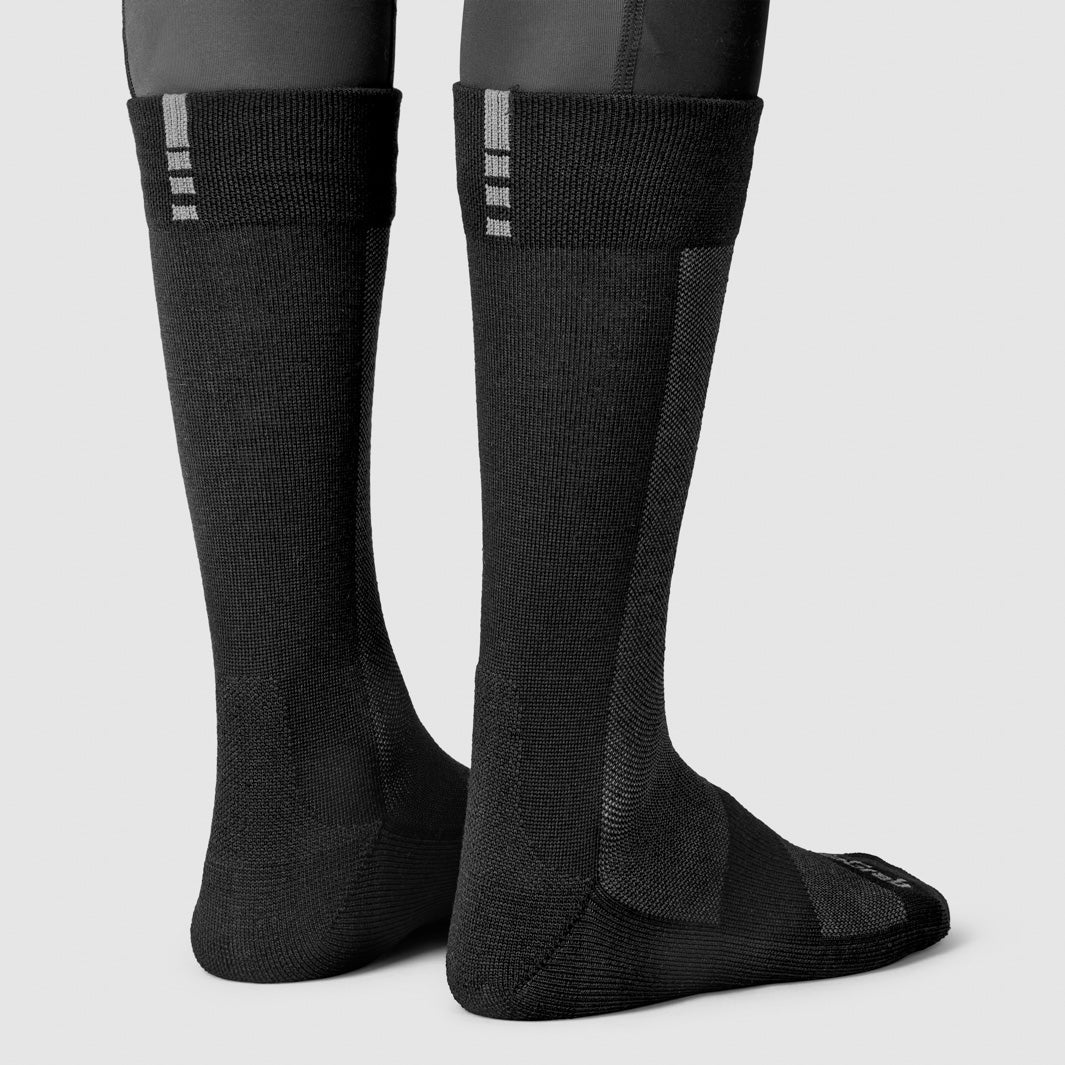 GRIPGRAB ALPINE MERINO HIGH Ponožky černé