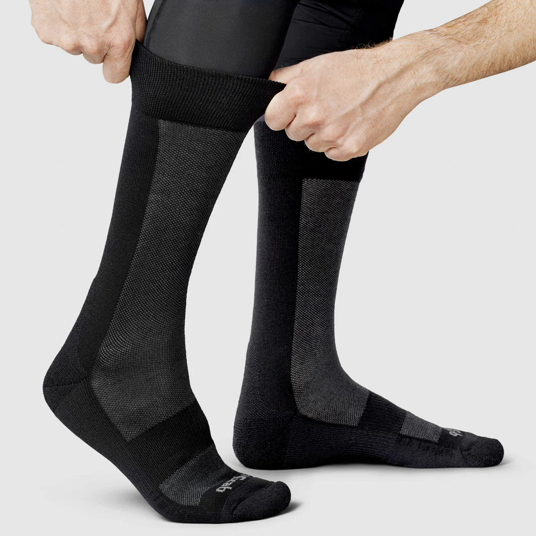GRIPGRAB ALPINE MERINO HIGH Ponožky černé