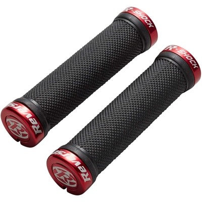 REVERSE COMPONENTS R-SHOCK Lock-On gripy Ø 31 mm černá/červená