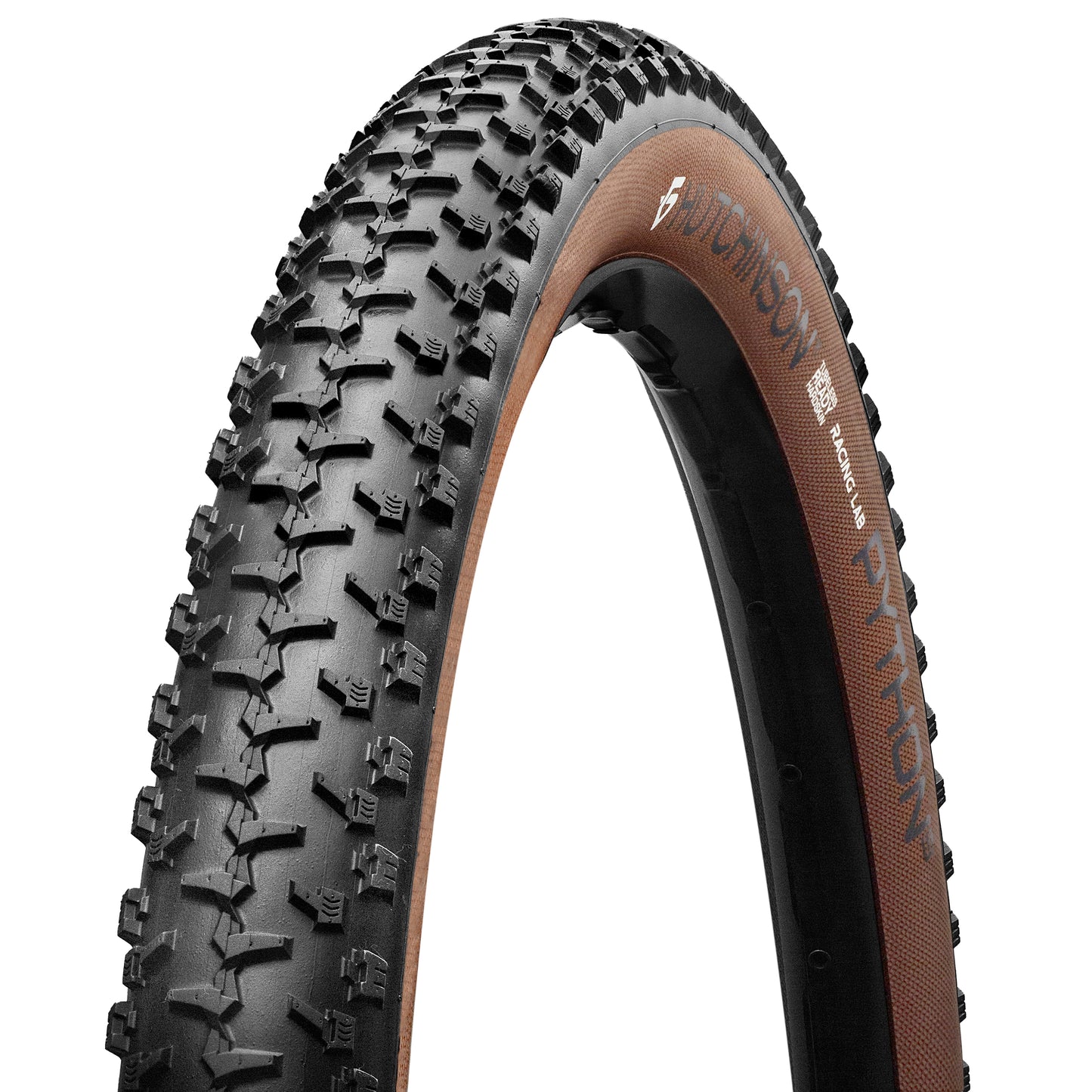 HUTCHINSON PYTHON 3 29x2.30 Racing Lab Hardskin Race Ripost XC Tubeless Ready Soft Brown pneumatika