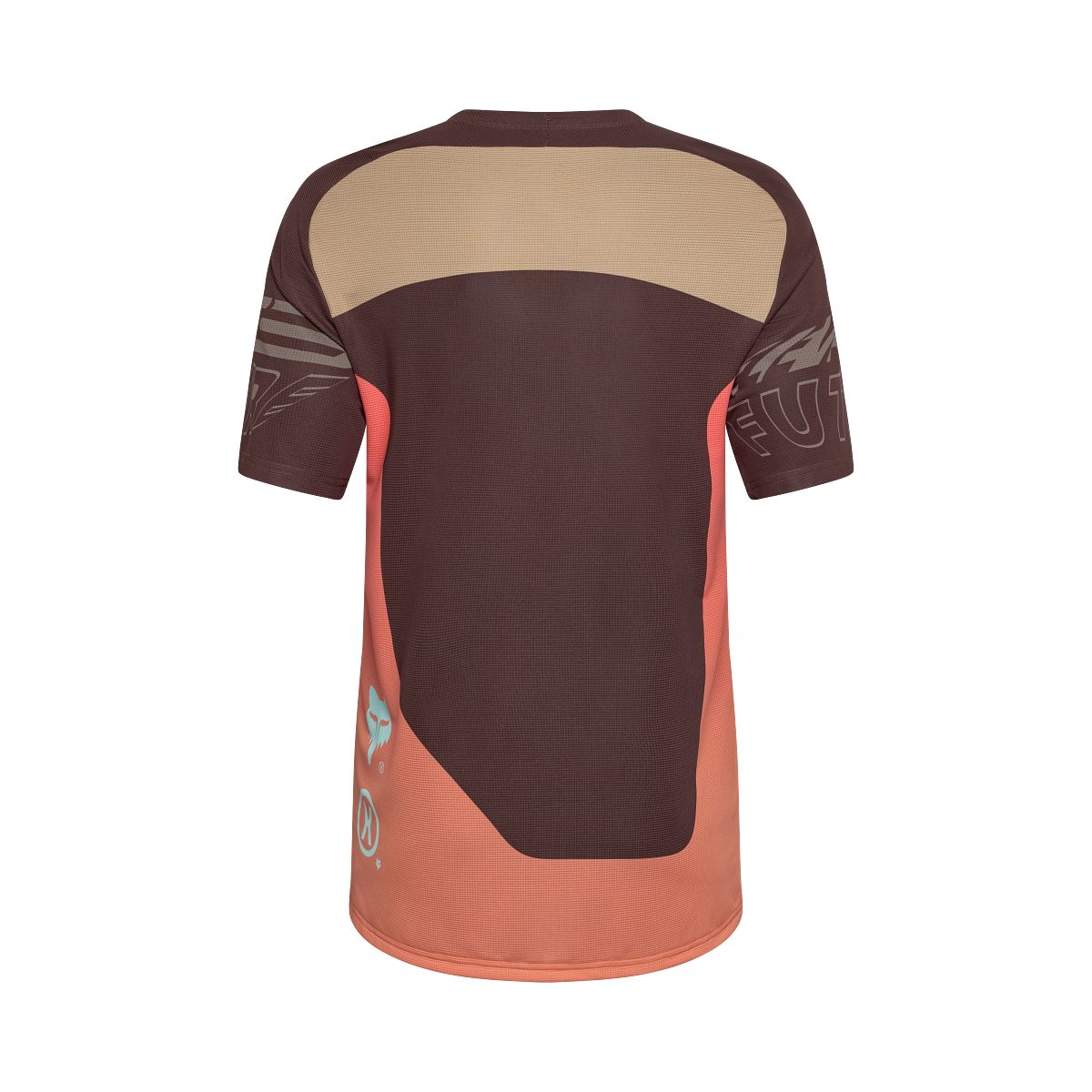 FOX FLEXAIR ELEVATED dres s krátkým rukávem hnědý/oranžový