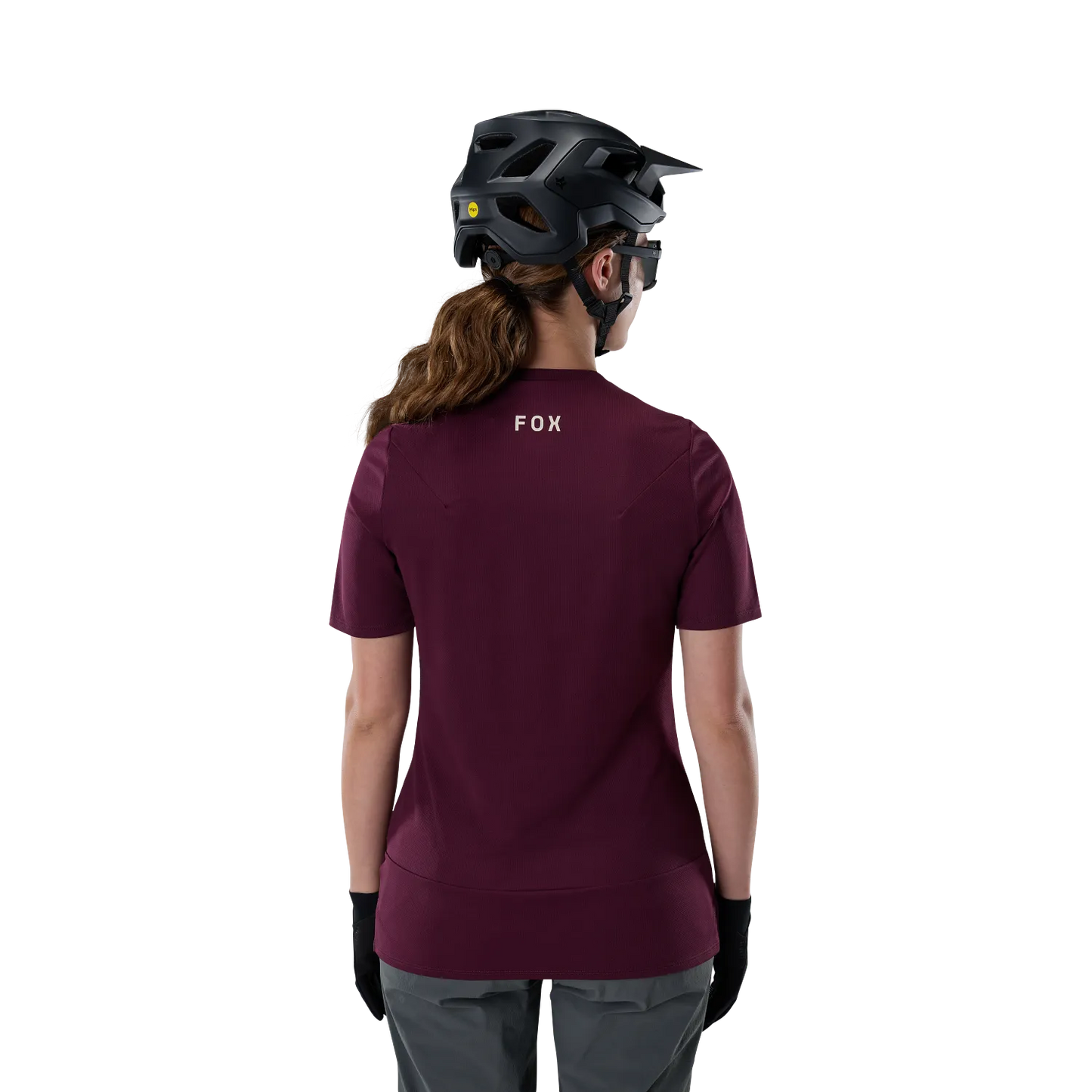 Dres FOX RANGER FOX HEAD Krátký Rukáv Dámský Bordeaux