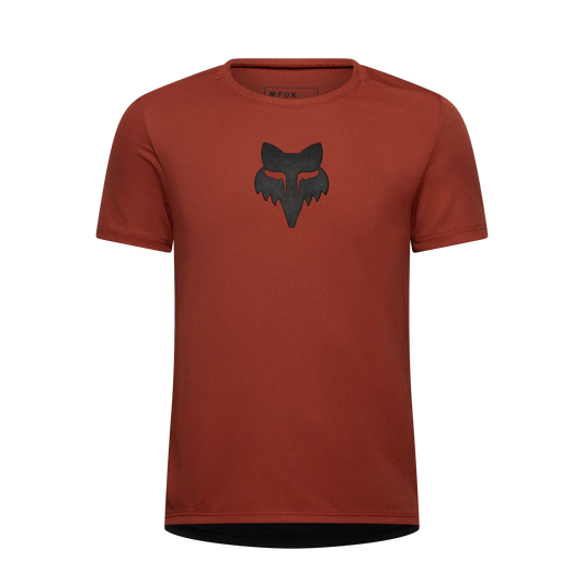 Dětský dres FOX RANGER HEAD s krátkým rukávem Acid Scarlet