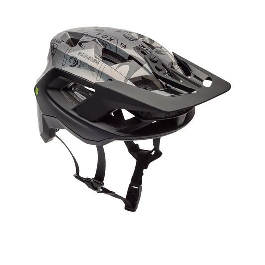 Přilba FOX SPEEDFRAME PRO LUNAR MTB Black/Grey - speciální edice