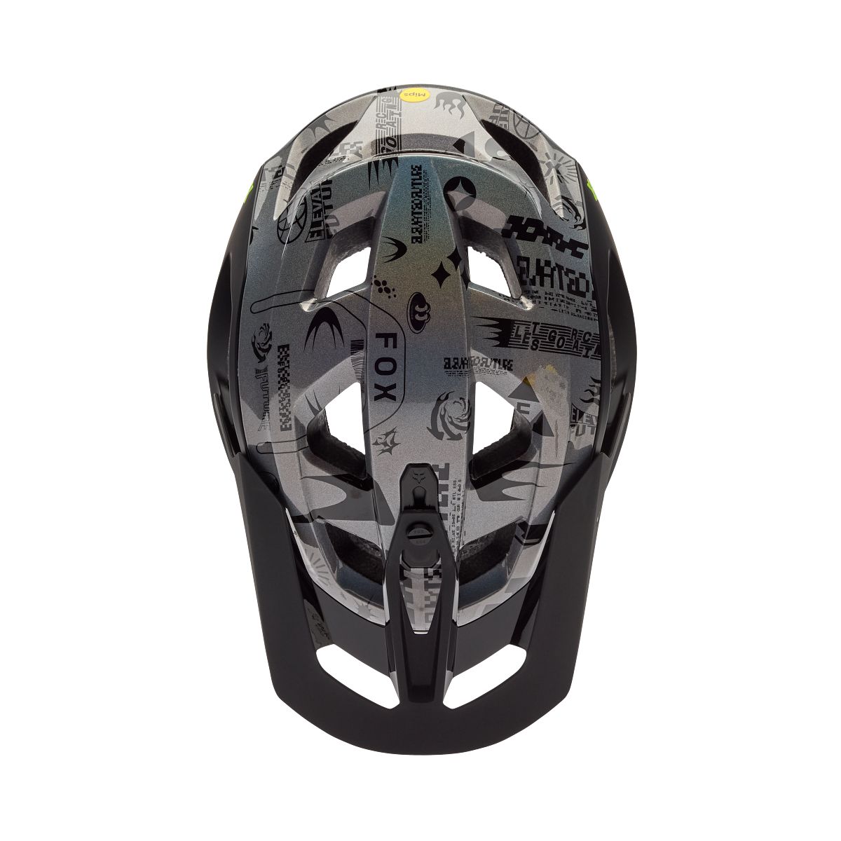 FOX SPEEDFRAME PRO LUNAR MTB Helmet Black/Grey - Special Edition
