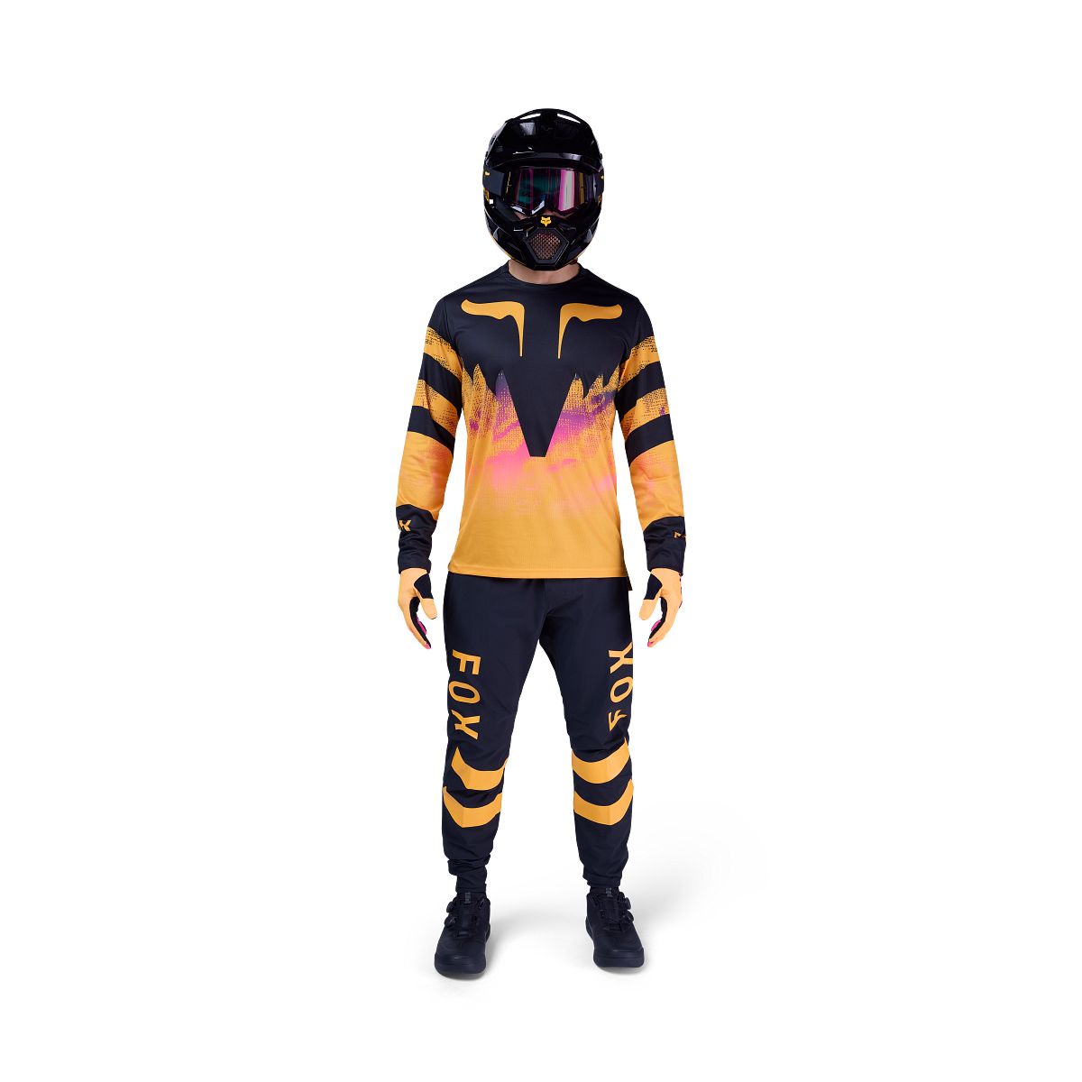 FOX RANGER KAIROS Dres s dlouhým rukávem Black/Orange