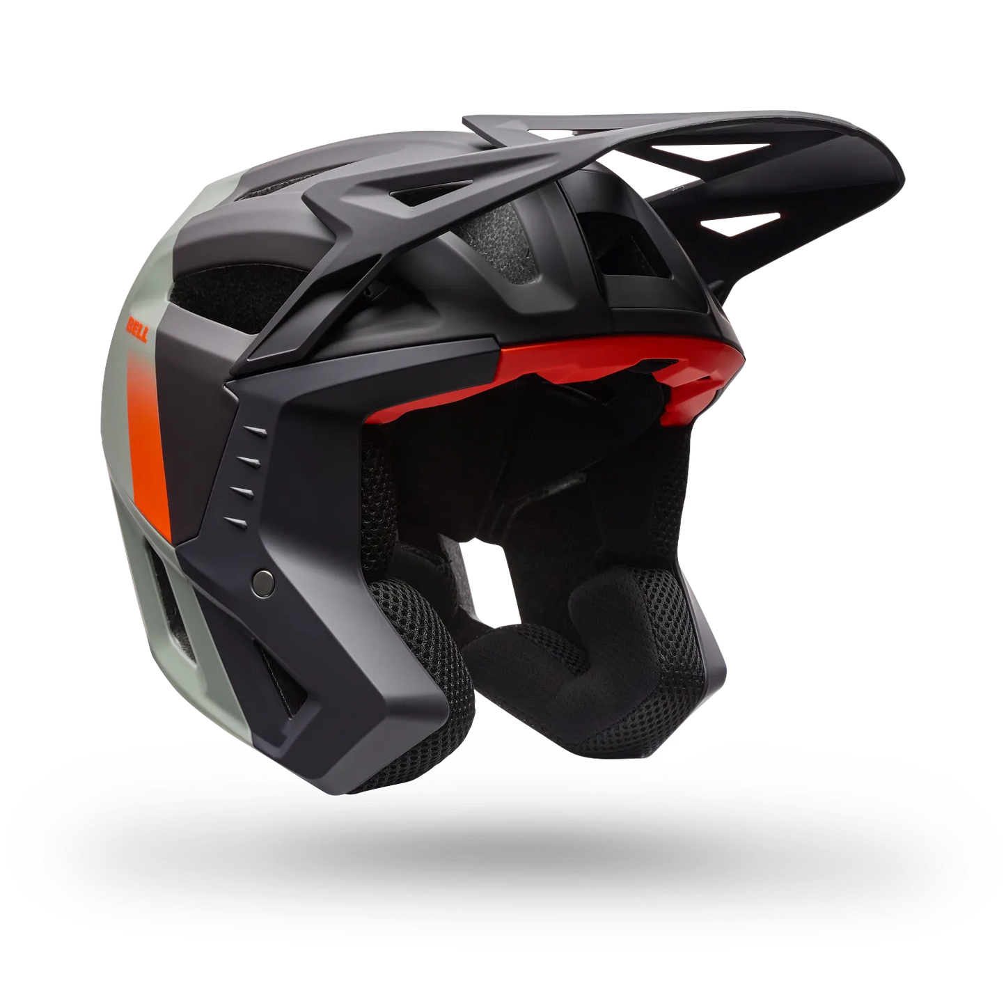 Helma MTB BELL 3QTR-AIR MIPS RATIO Černá/Šedá/Červená