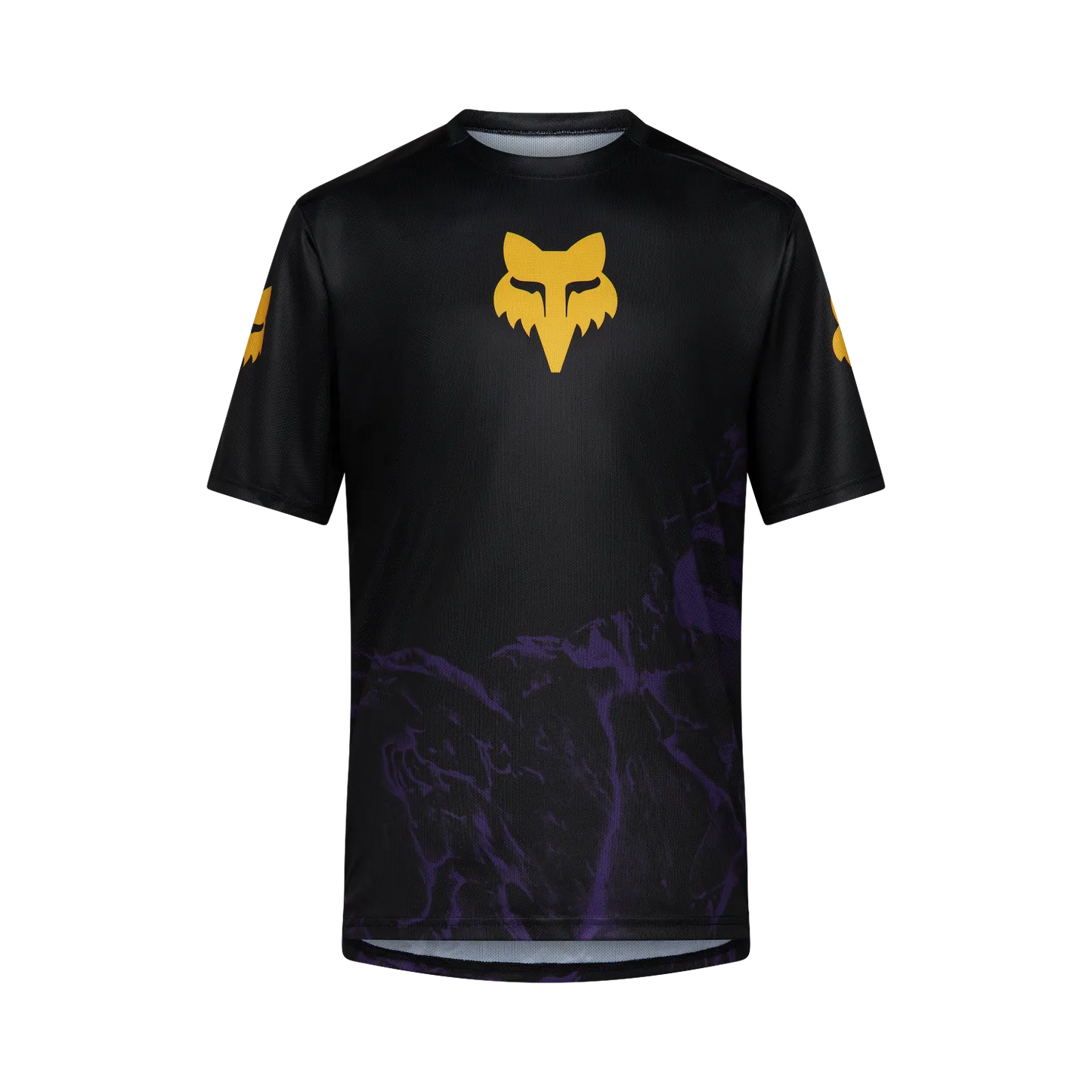 FOX RANGER IMAGE PRINT Dres s krátkým rukávem Black/Purple