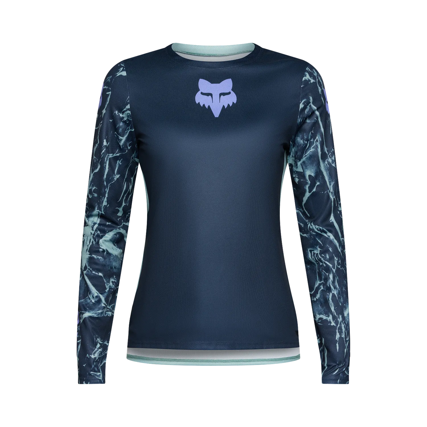 FOX RANGER IMAGE PRINT Ladies Long Sleeve Jersey Blue