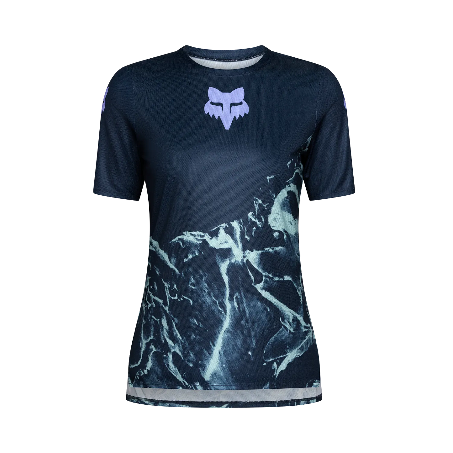 FOX RANGER IMAGE PRINT Women's Short Sleeve Jersey Arctic Blue