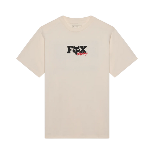 Tričko FOX CHECKER 195 ORIGINAL Off White s krátkým rukávem